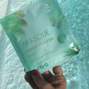 Masque apaisant après soleil