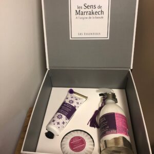 Coffret Luxe et Nutrition senteur pétales d'amandiers