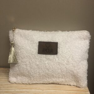 Pochette Moumoute avec message Amour