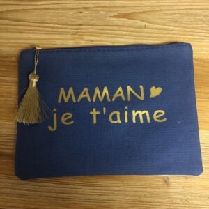 Pochette Tendance Message Maman Je t'aime