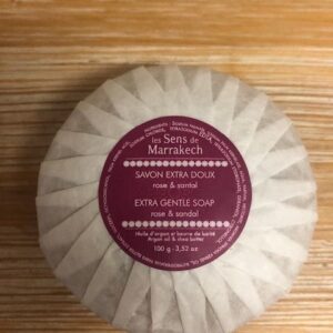Savon extra doux 100g Senteur Rose et Santal