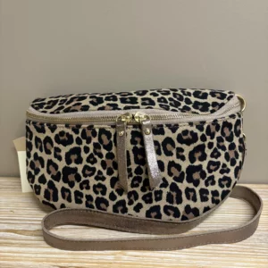 Sac Banane Léopard Taupe
