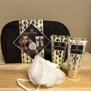 Coffret cadeau Harlequeen avec pochette cosmétique