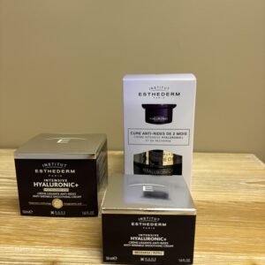 Coffret Crème lissante anti rides  intensive Hyaluronic + avec sa recharge